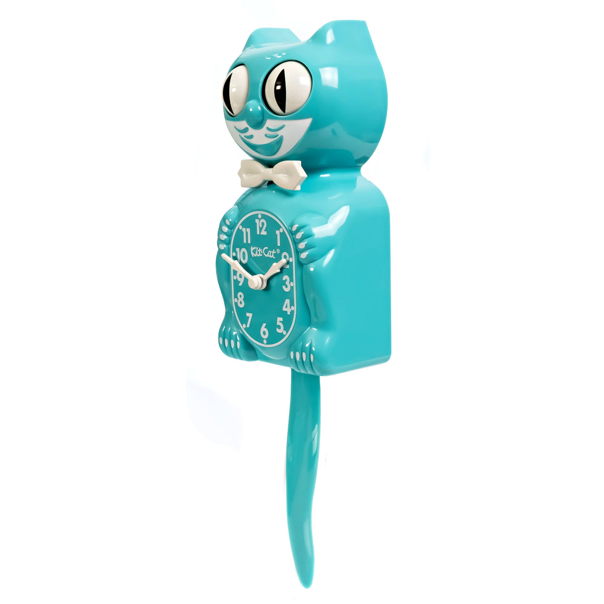 Reloj Kit-Cat en turquesa azul vibrante, edición limitada