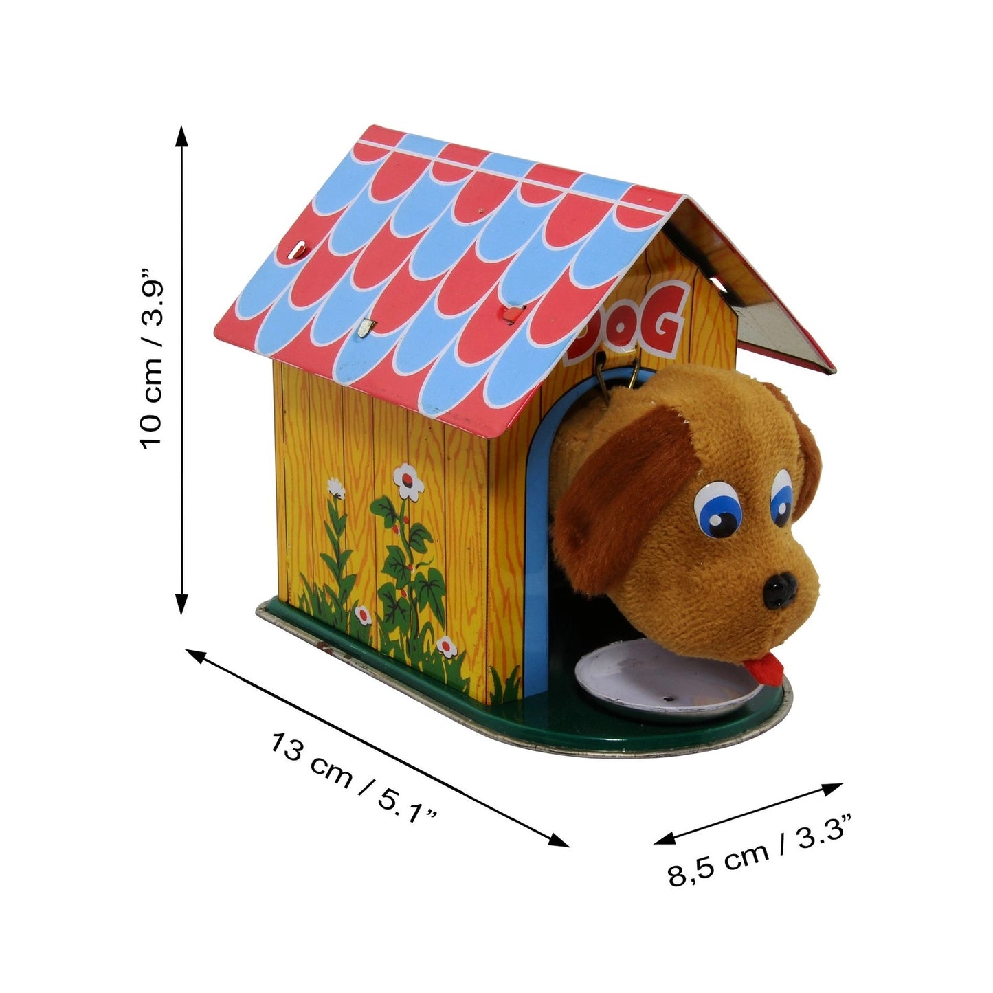 Casa de perro de hojalata
