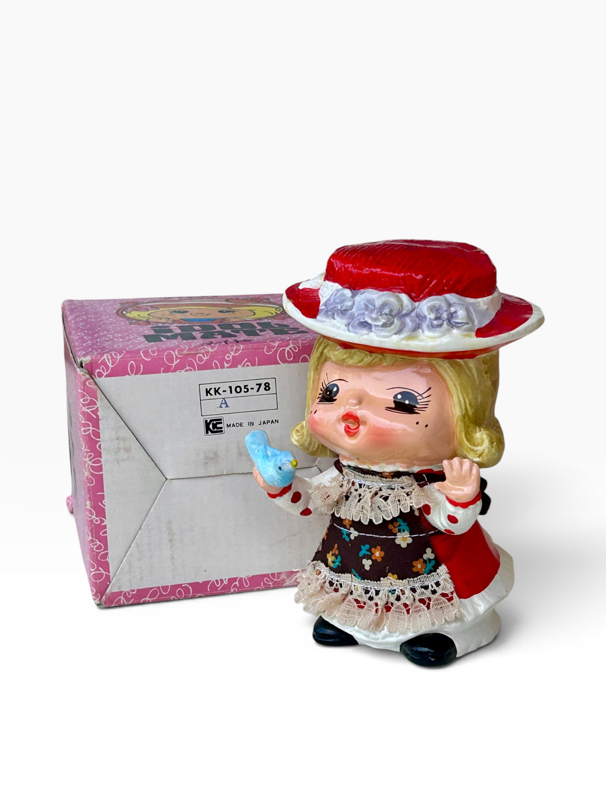 Hucha muñeca Idol Mate Japón · Años 70