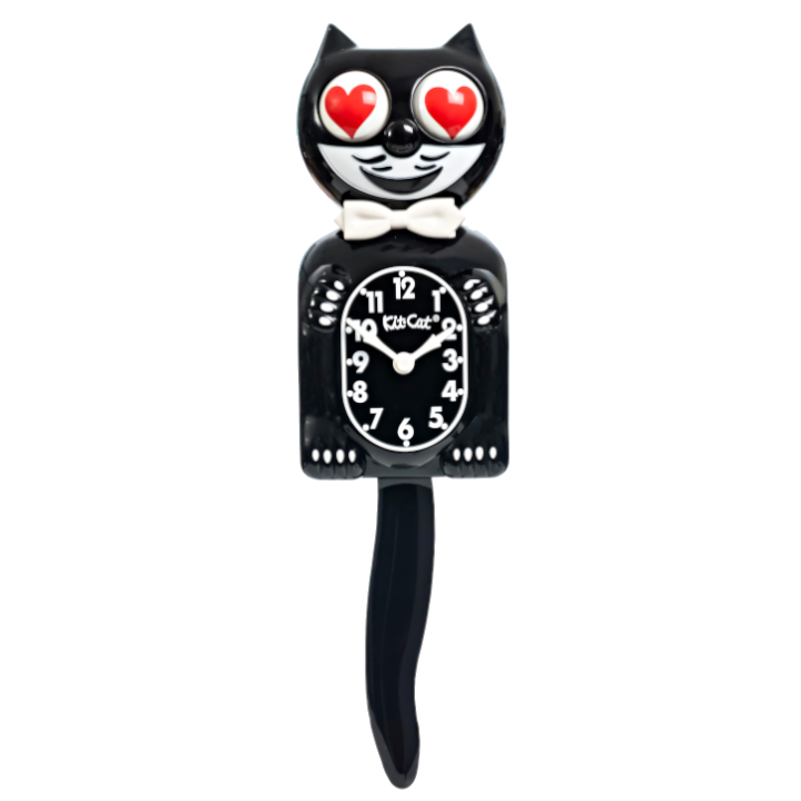 Kit-Cat Klock Lady Ojos de Corazón