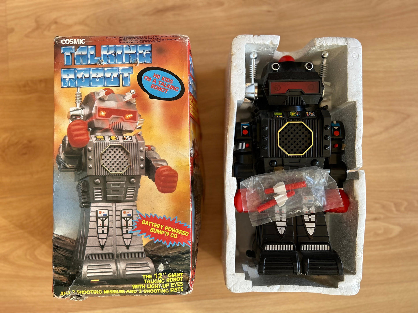 Cosmic Talking Robot · Bump'n Go años 80s