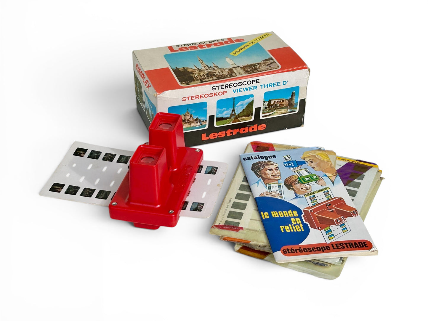 Visor Estereoscópico 3D Lestradra · Francia 1960