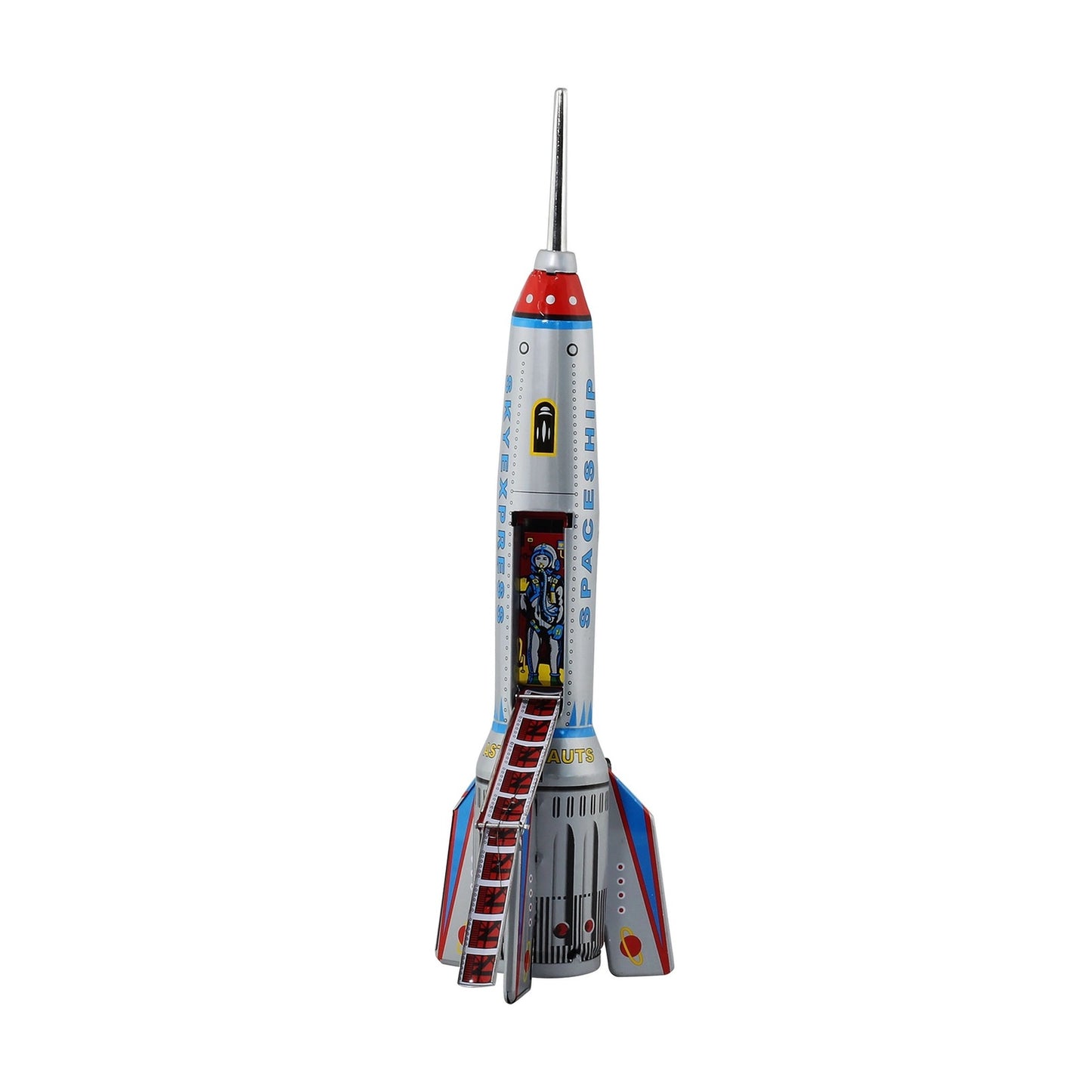 Cohete Skyexpress Robot de hojalata