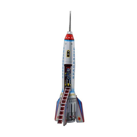 Cohete Skyexpress Robot de hojalata
