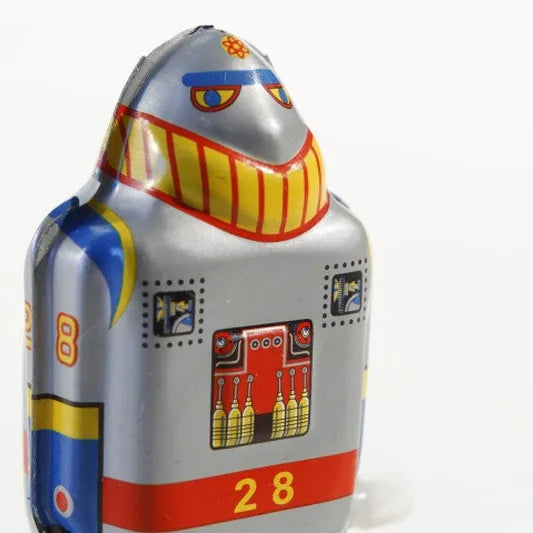 Mini Super Robot a cuerda.