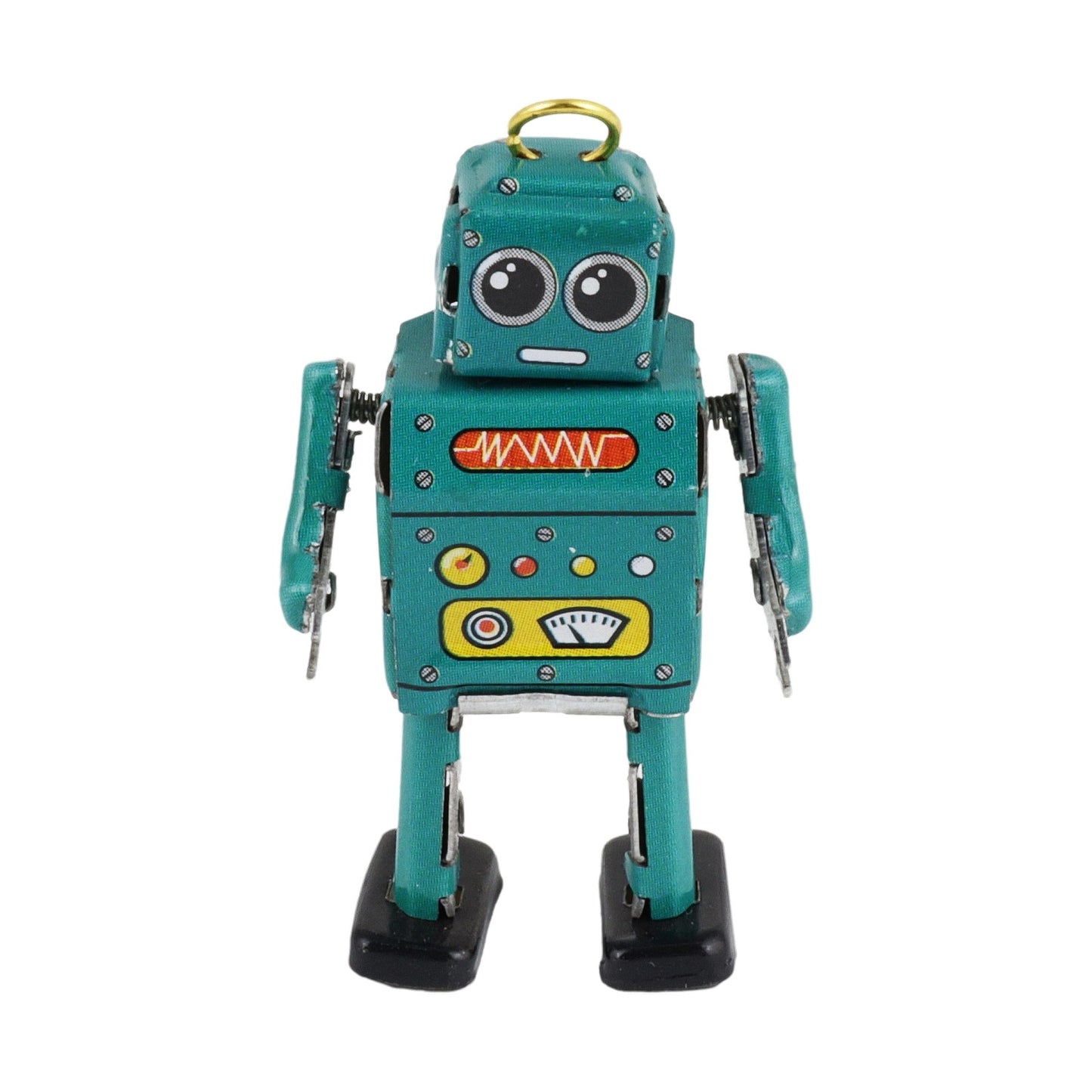 Mini robots de hojalata