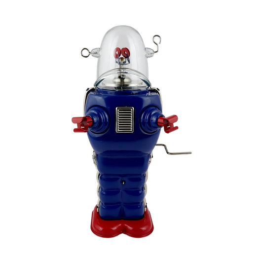 Space Trooper azul - robot de hojalata