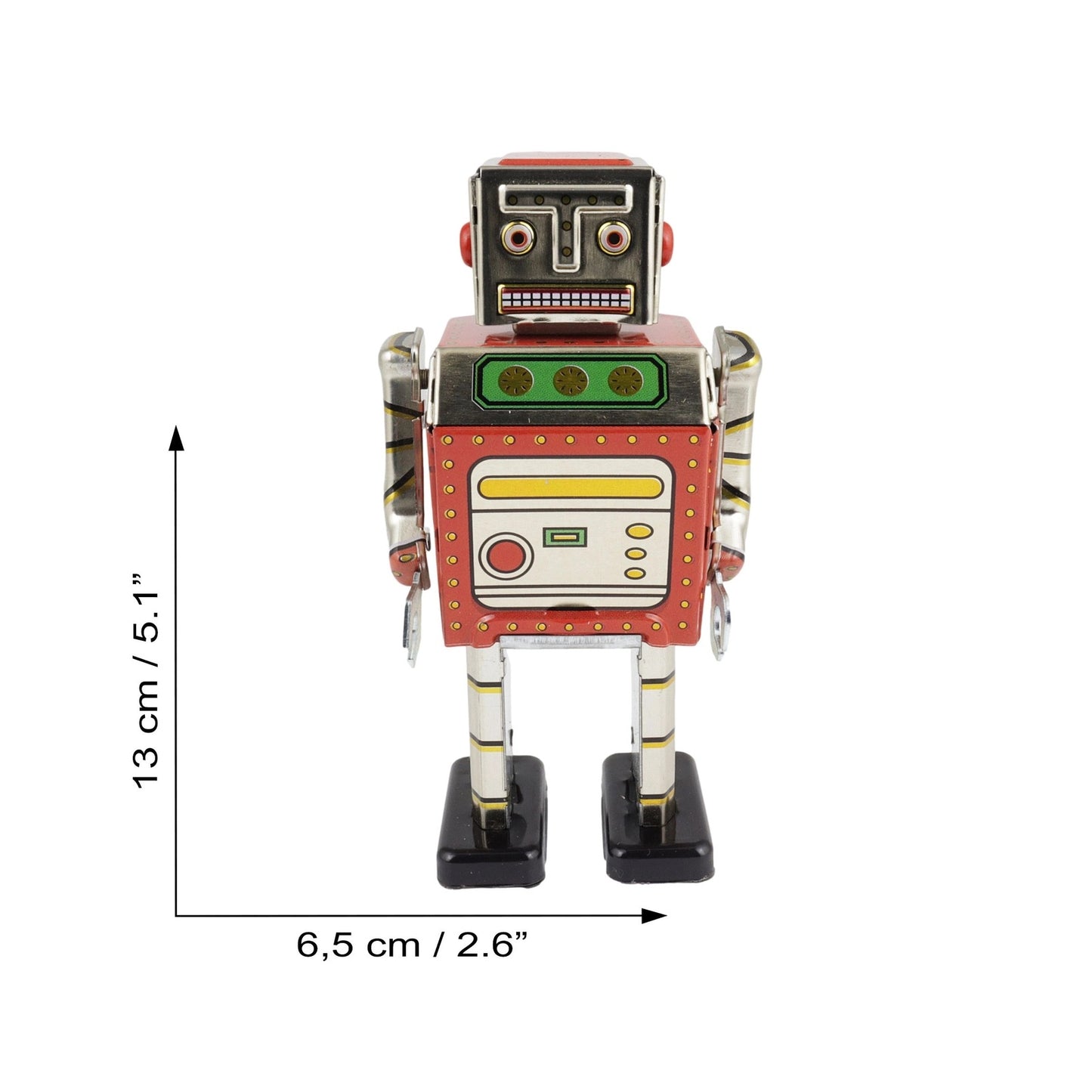Robot Ro-Bot mediano rojo