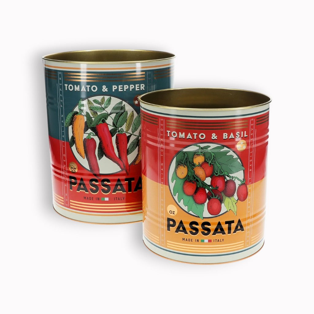 Latas de almacenamiento medianas Passata (juego de 2) - Rex London