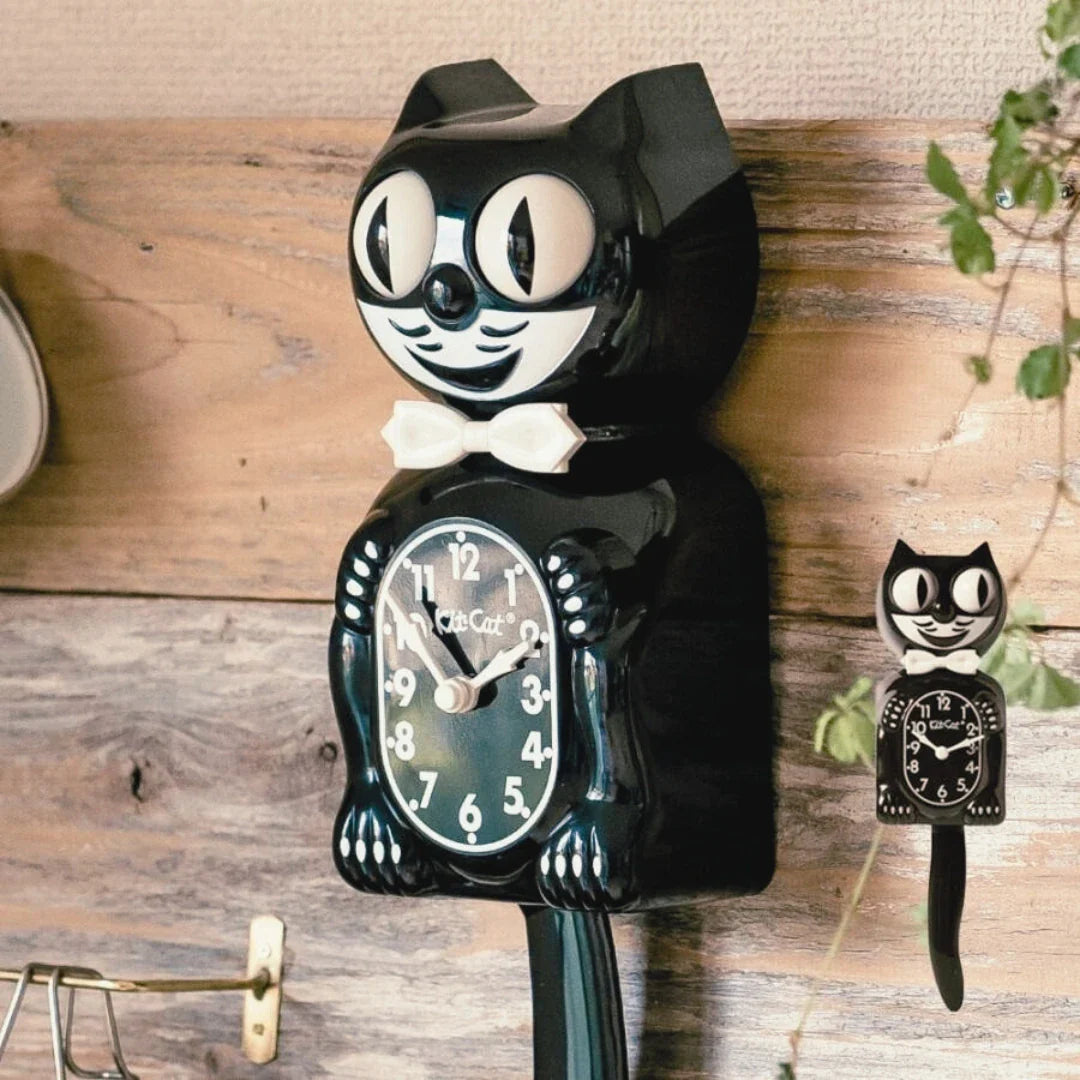 Kit-Cat Klock clásico negro