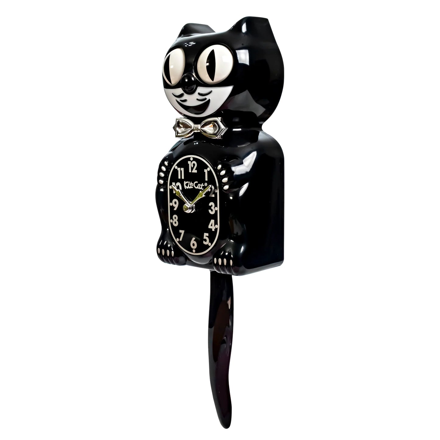 Kit-Cat Klock Retro Negro para Cocina