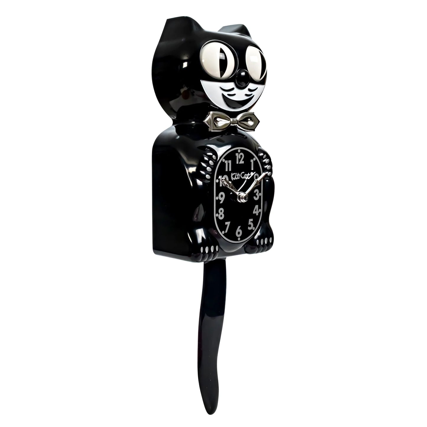 Kit-Cat Klock Retro Negro para Cocina
