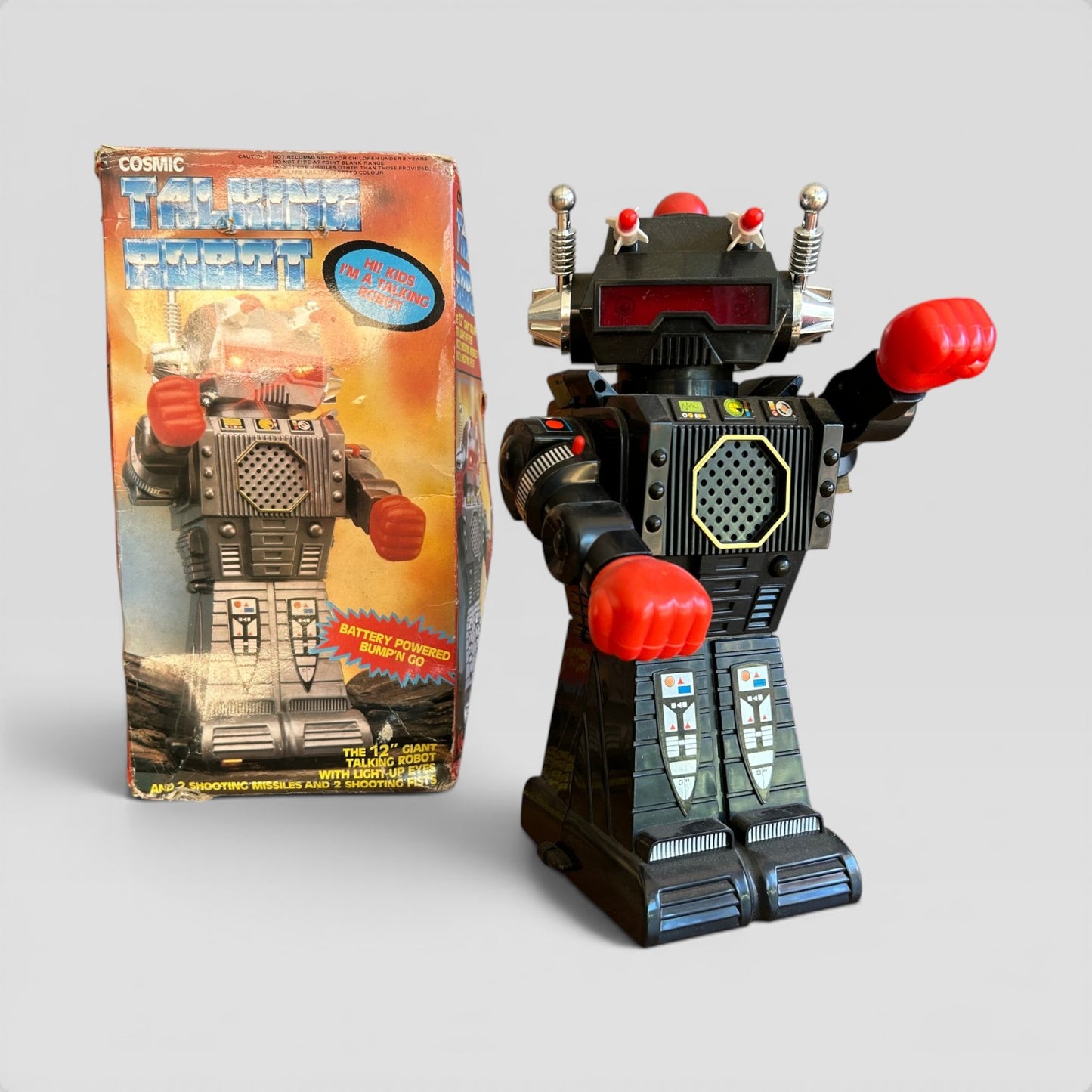 Cosmic Talking Robot · Bump'n Go años 80s