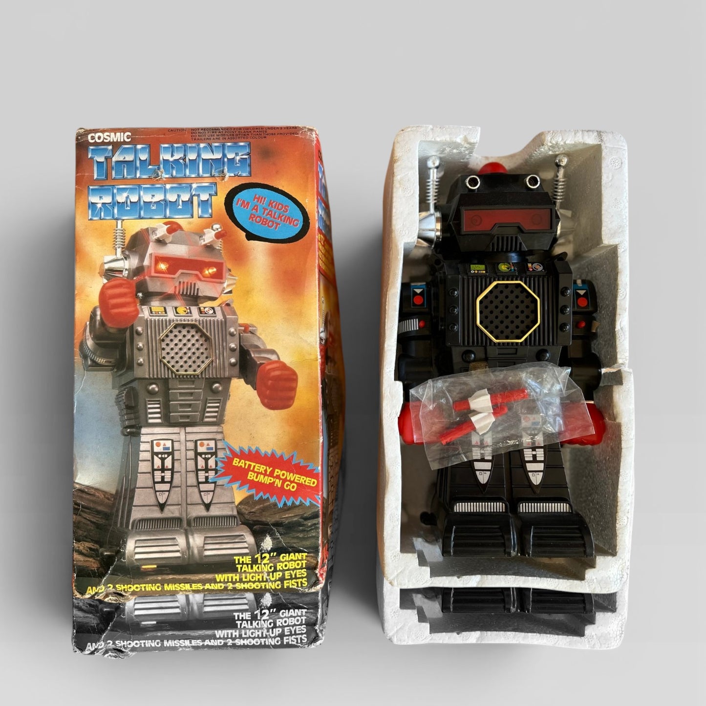 Cosmic Talking Robot · Bump'n Go años 80s