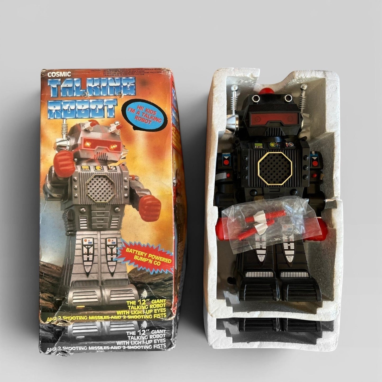 Cosmic Talking Robot · Bump'n Go años 80s