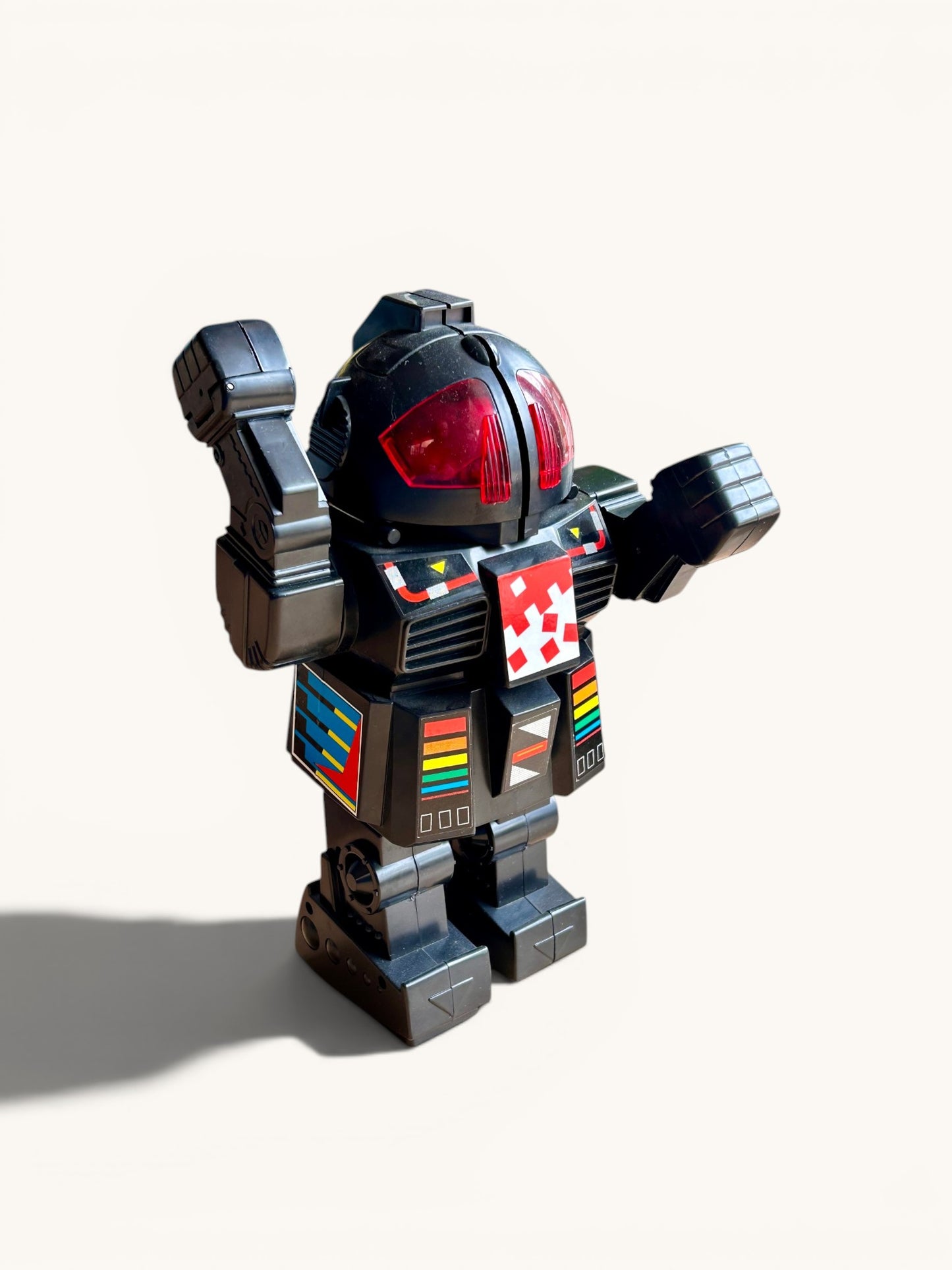 Jet Smoke Star Master · Robot a pilas años 80s