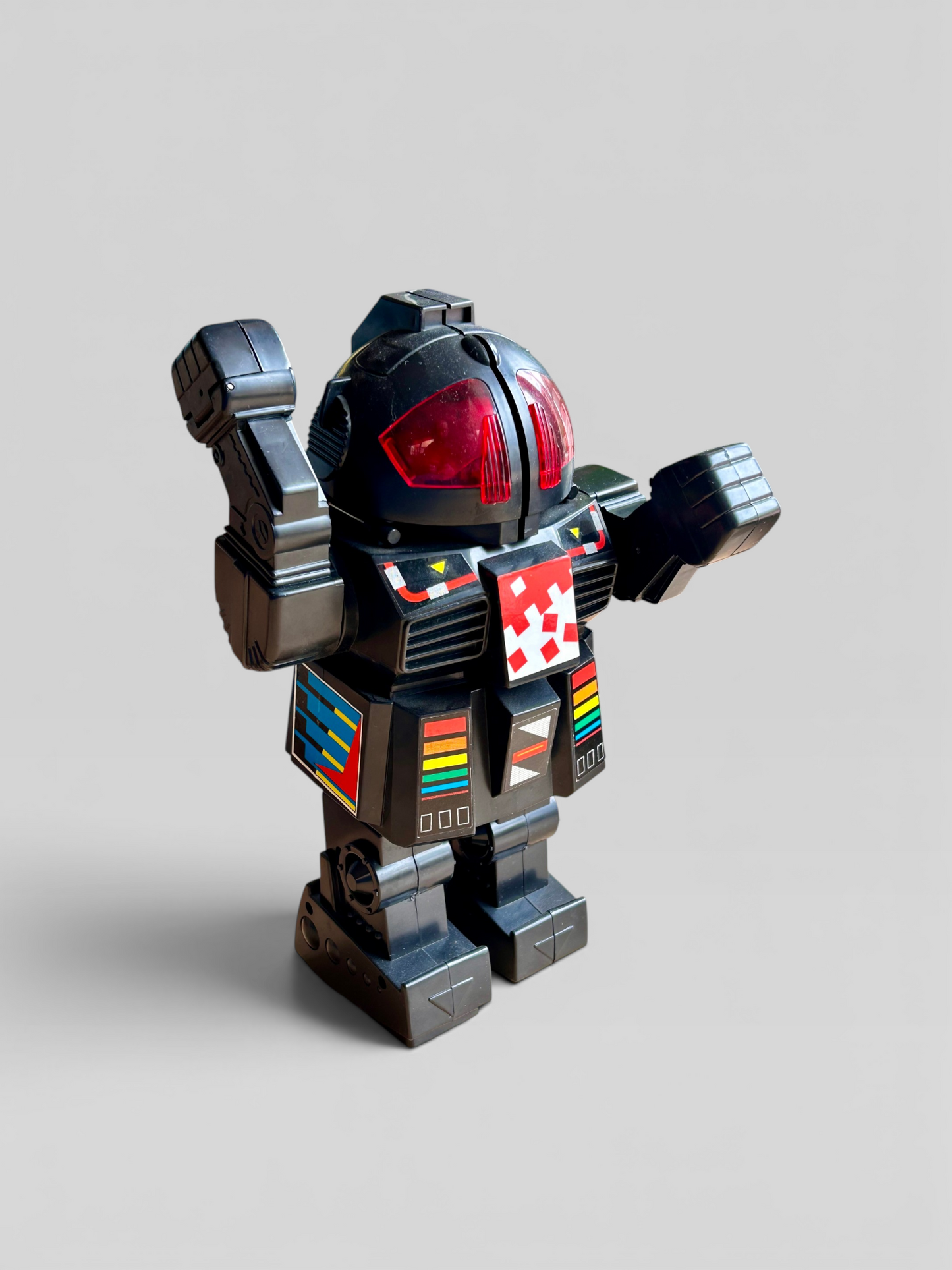 Jet Smoke Star Master · Robot a pilas años 80s
