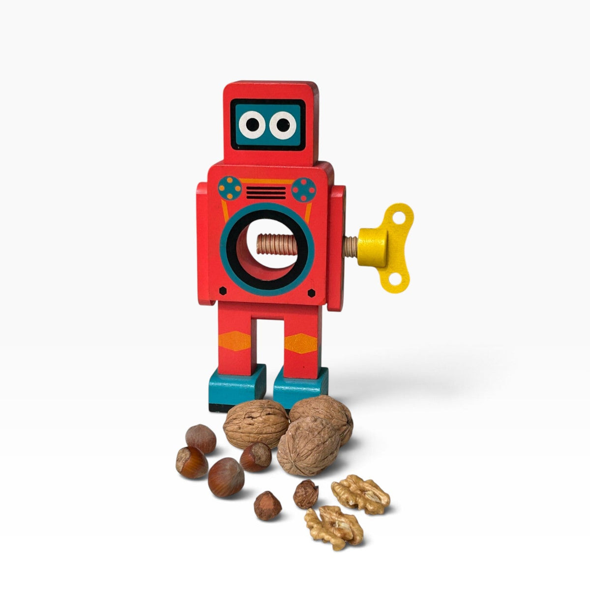Robot Cascanueces de madera · SUCK UK”