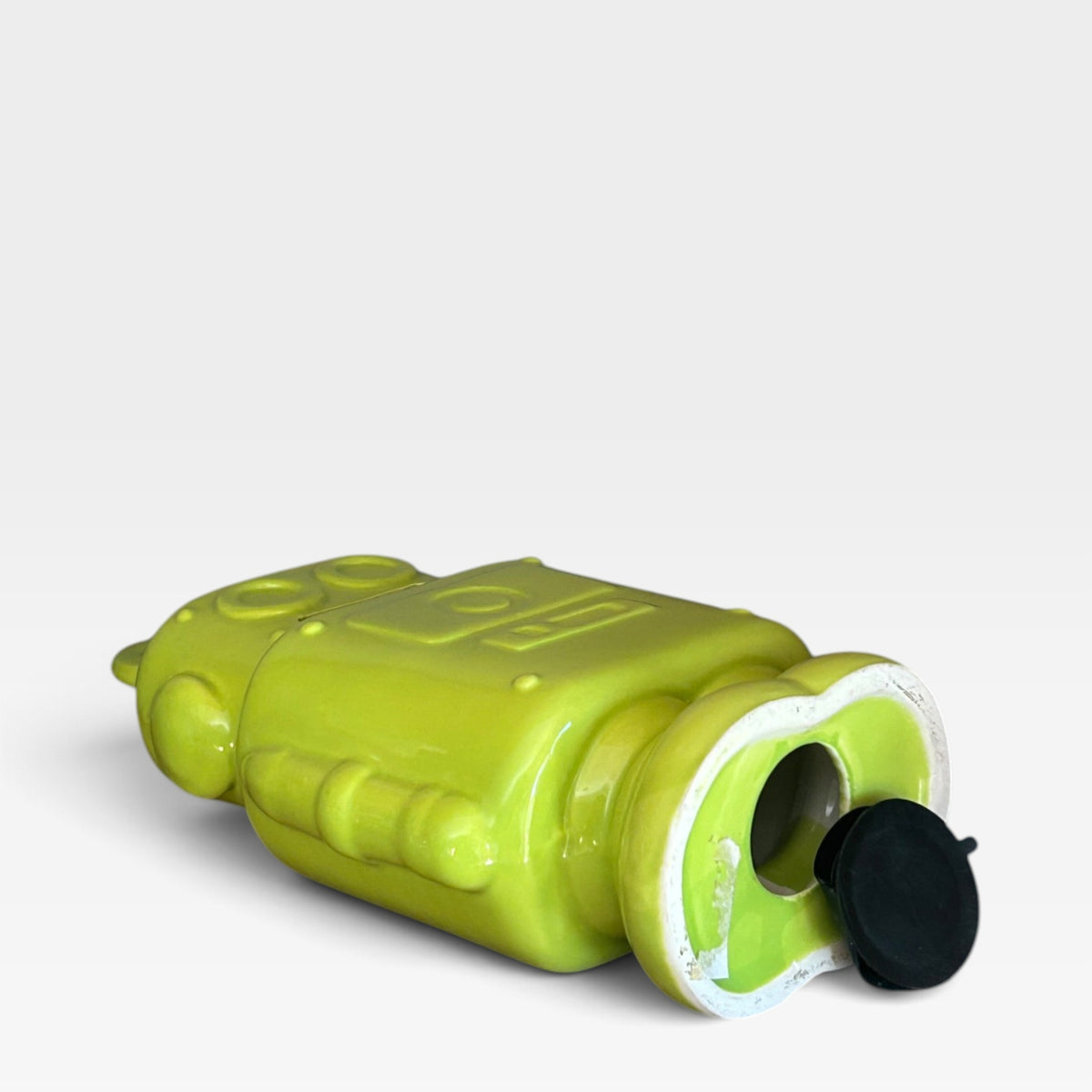 Hucha Robot de Cerámica – Verde