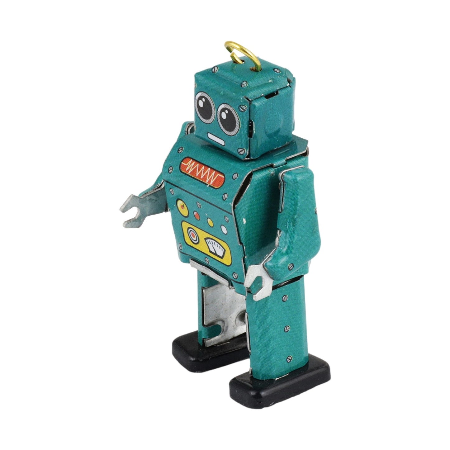Mini robots de hojalata