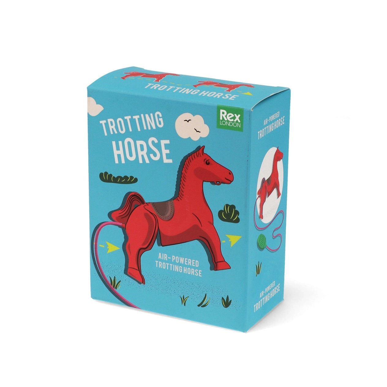 Caballo trotón impulsado por aire - Rex London