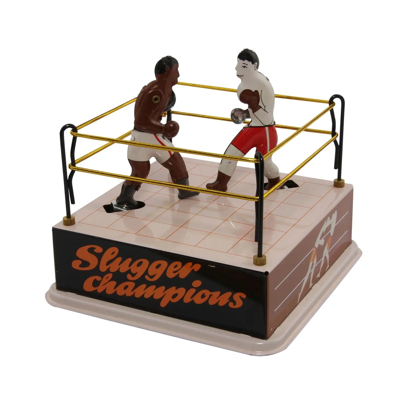Boxeador de hojalata en ring