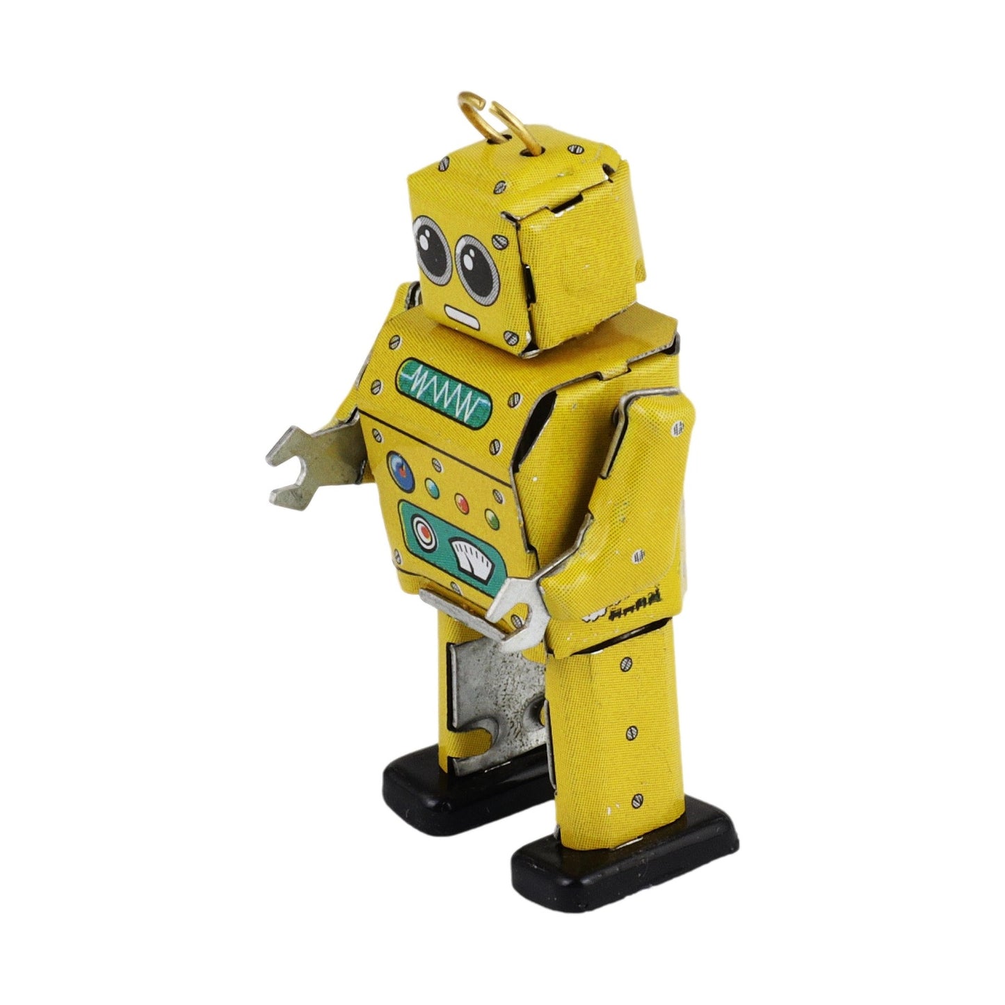 Mini robots de hojalata