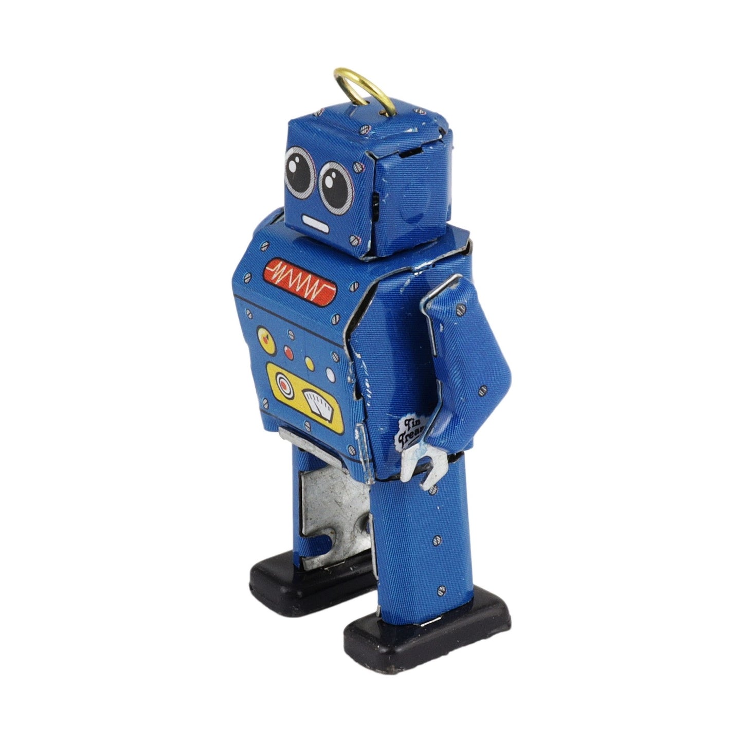 Mini robots de hojalata