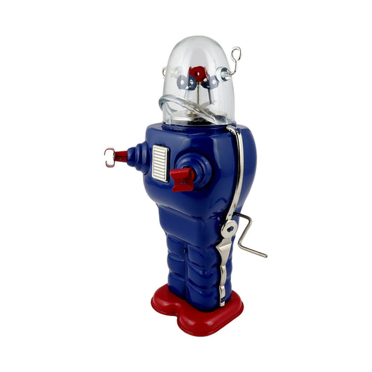 Space Trooper azul - robot de hojalata