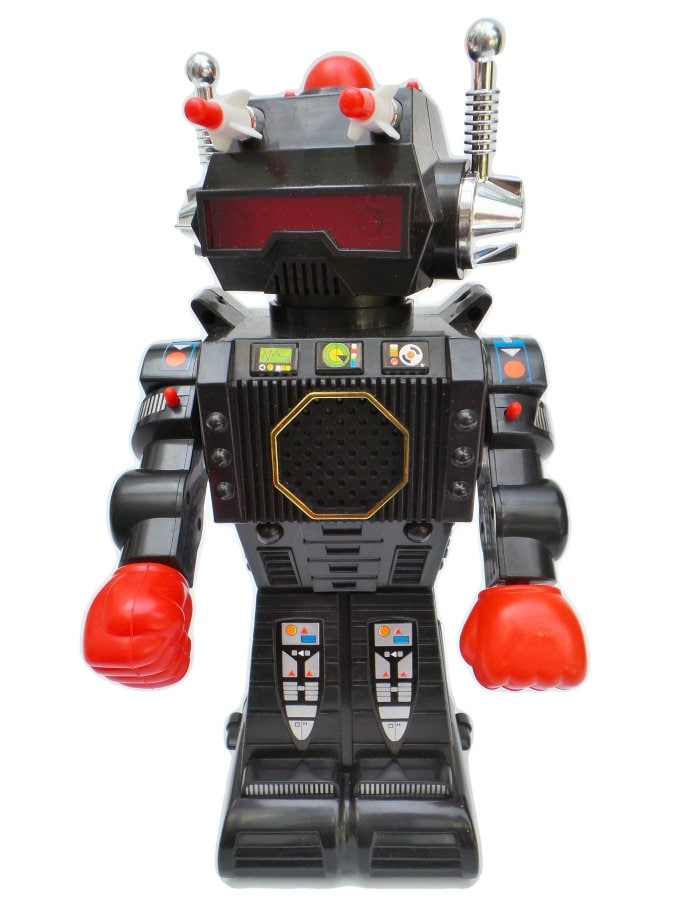 Cosmic Talking Robot · Bump'n Go años 80s