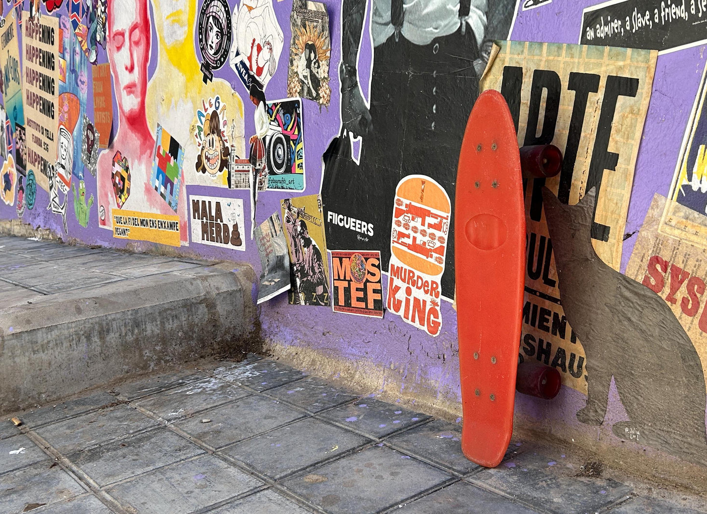Vintage Original 1970s Skate Monopatín