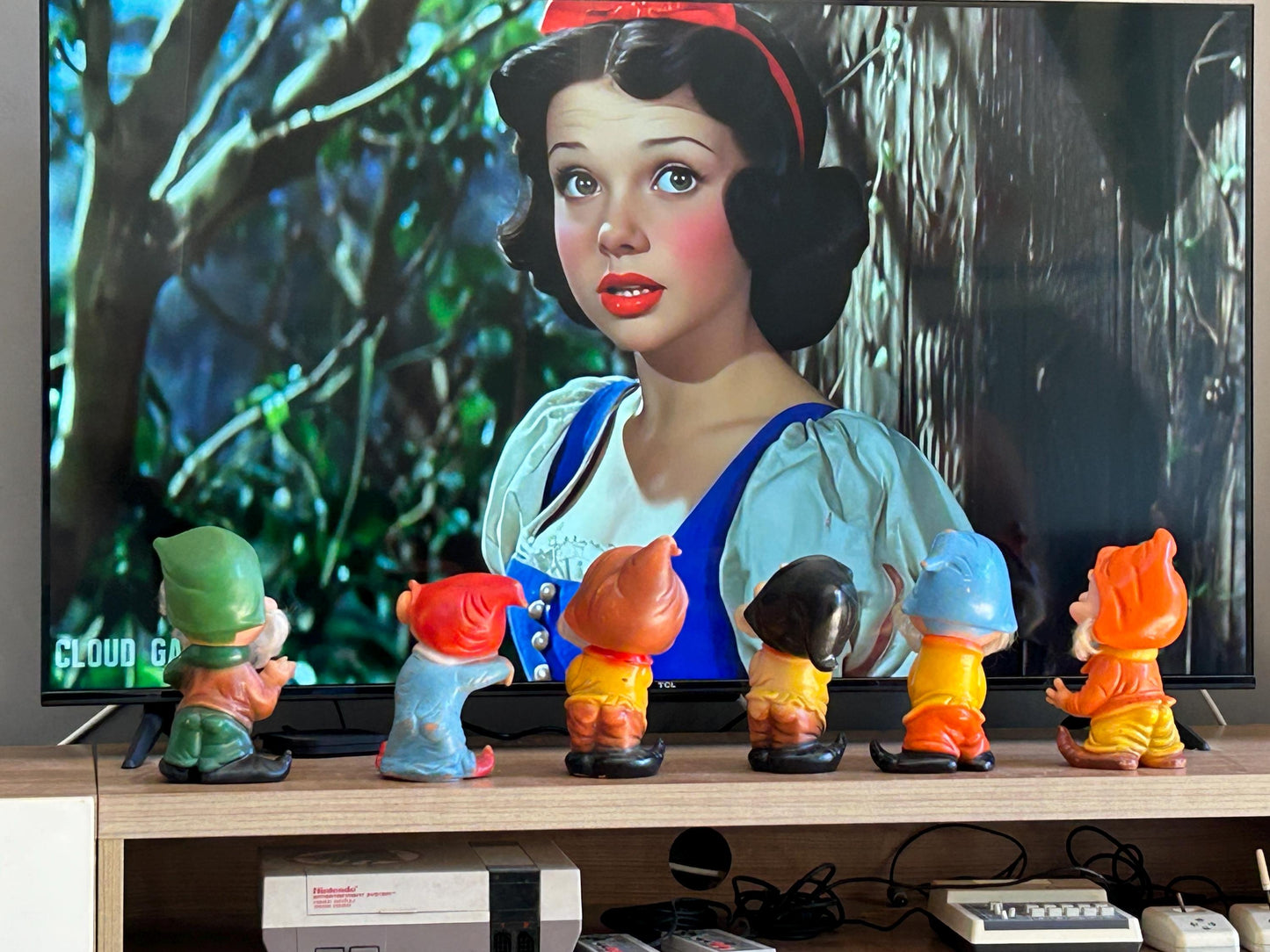 6 Enanitos Blanca Nieves · Goma Famosa años 70s