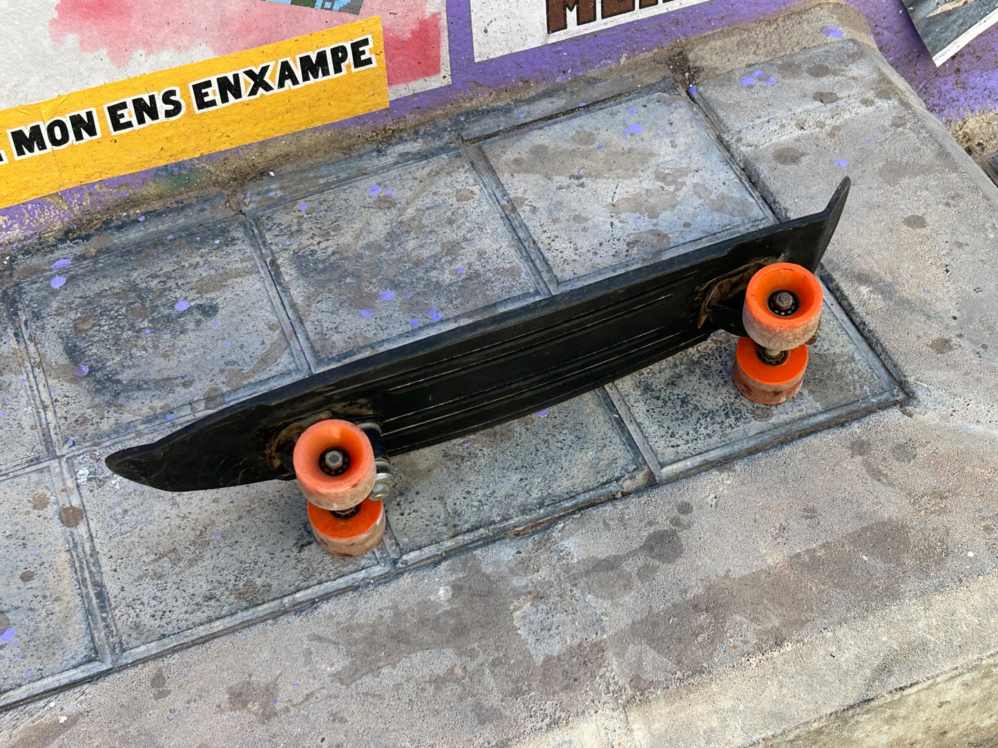 Vintage Original 1970s Skate Monopatín NAI España