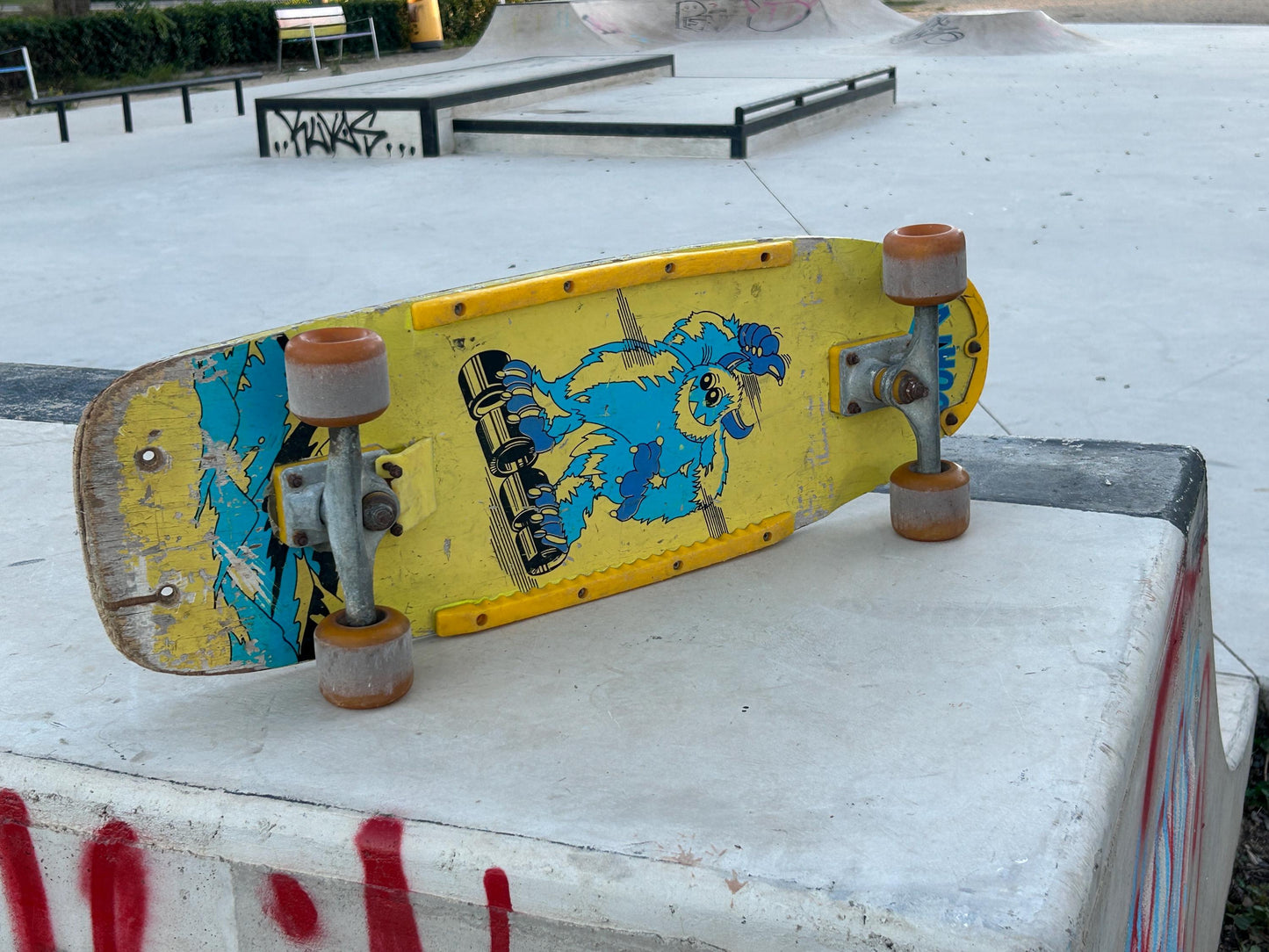 SPEEDENT · Skateboard old school años 80s