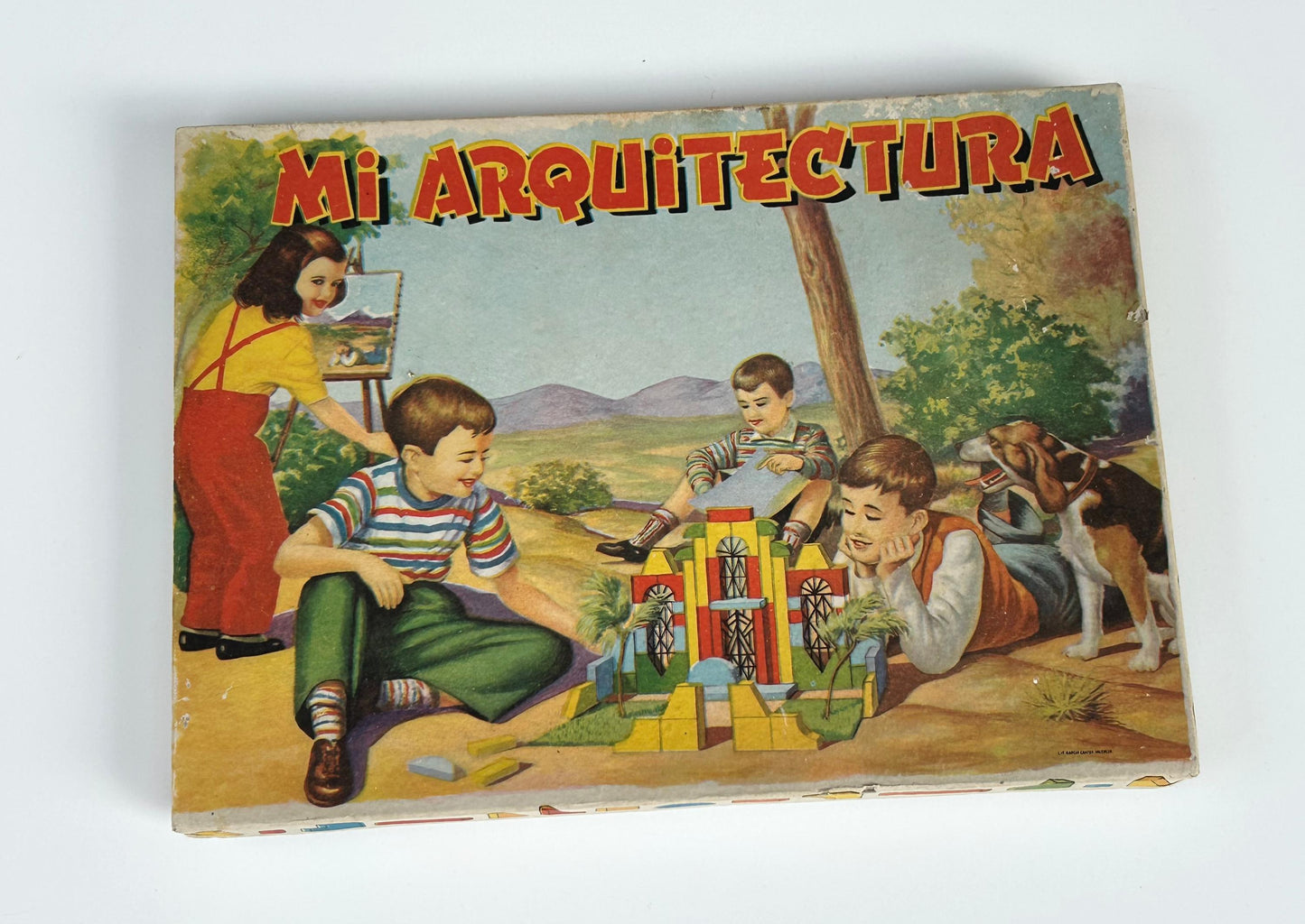 Mi Arquitectura · Bloques de madera España 40s