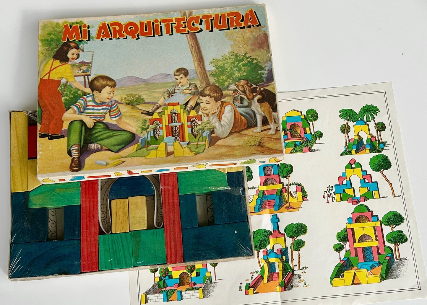 Mi Arquitectura · Bloques de madera España 40s