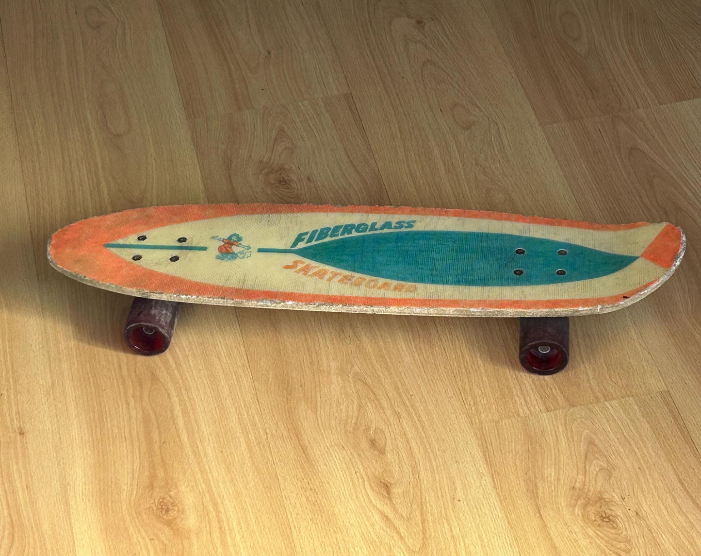 Skateboard fibra de vidrio · Vintage años 70s