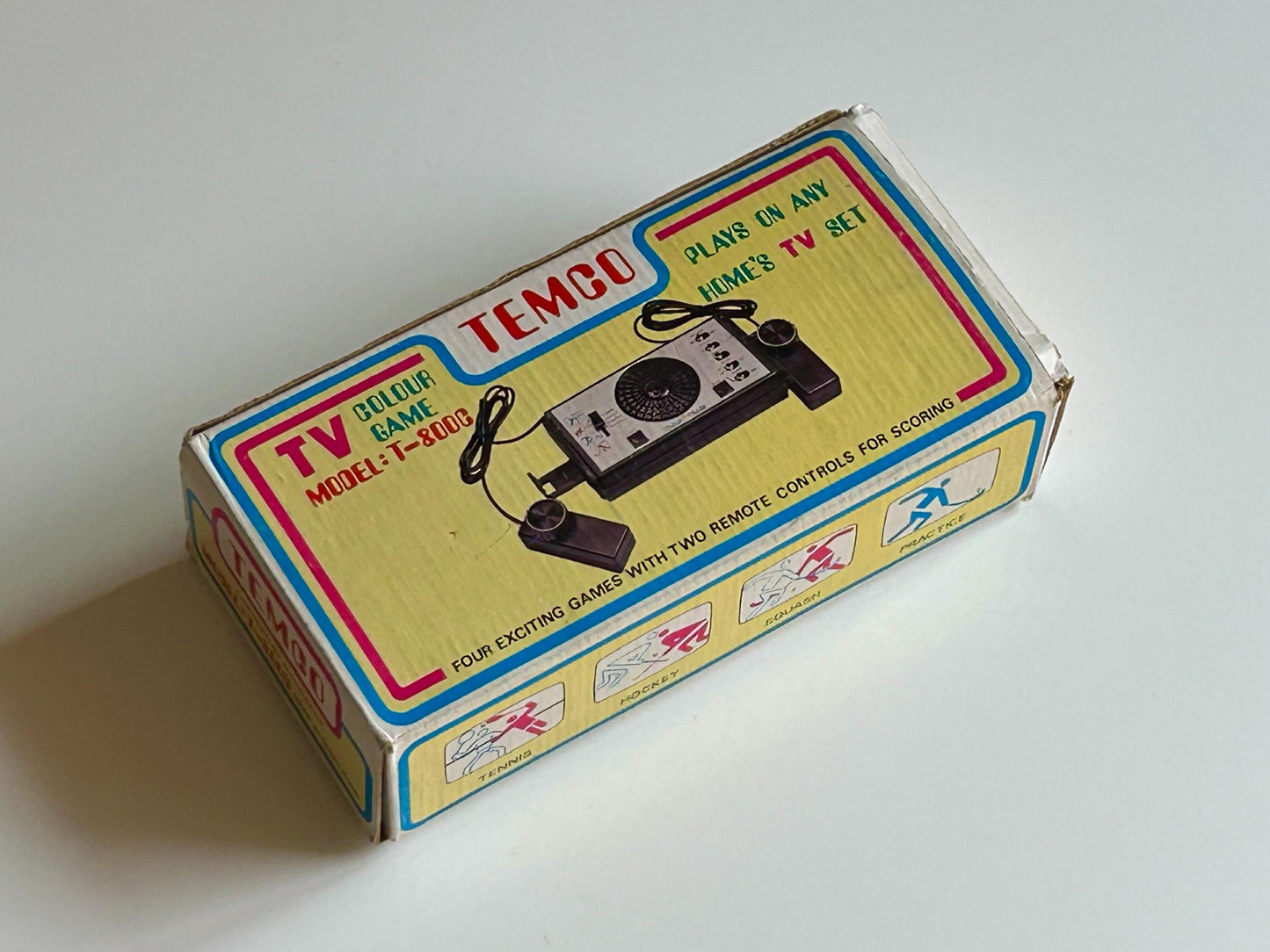Temco TV Colour Game T-800C · Consola 1979