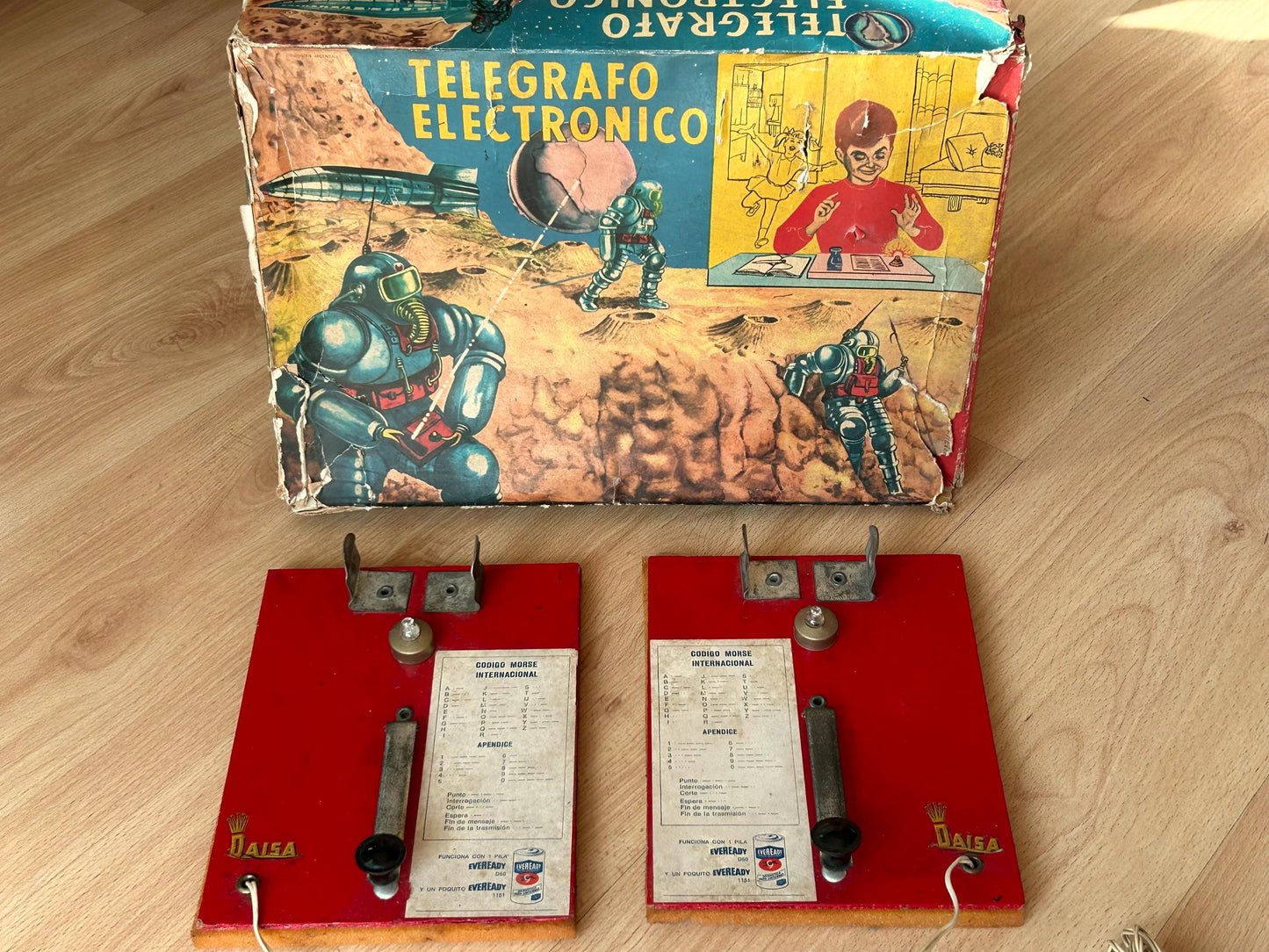 Telégrafo Electrónico 1960, marca Daisa Industria Argentina
