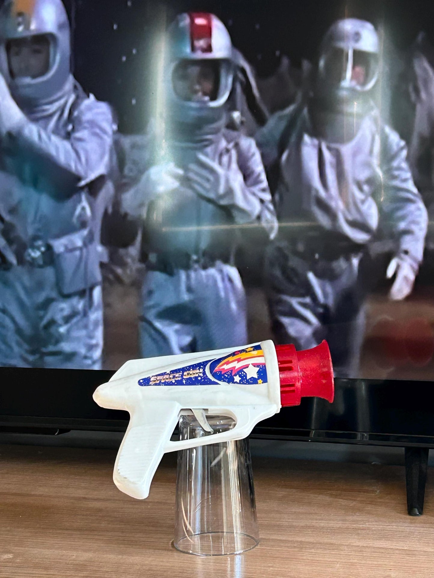 Space Gun · Pistola espacial hojalata años 70s