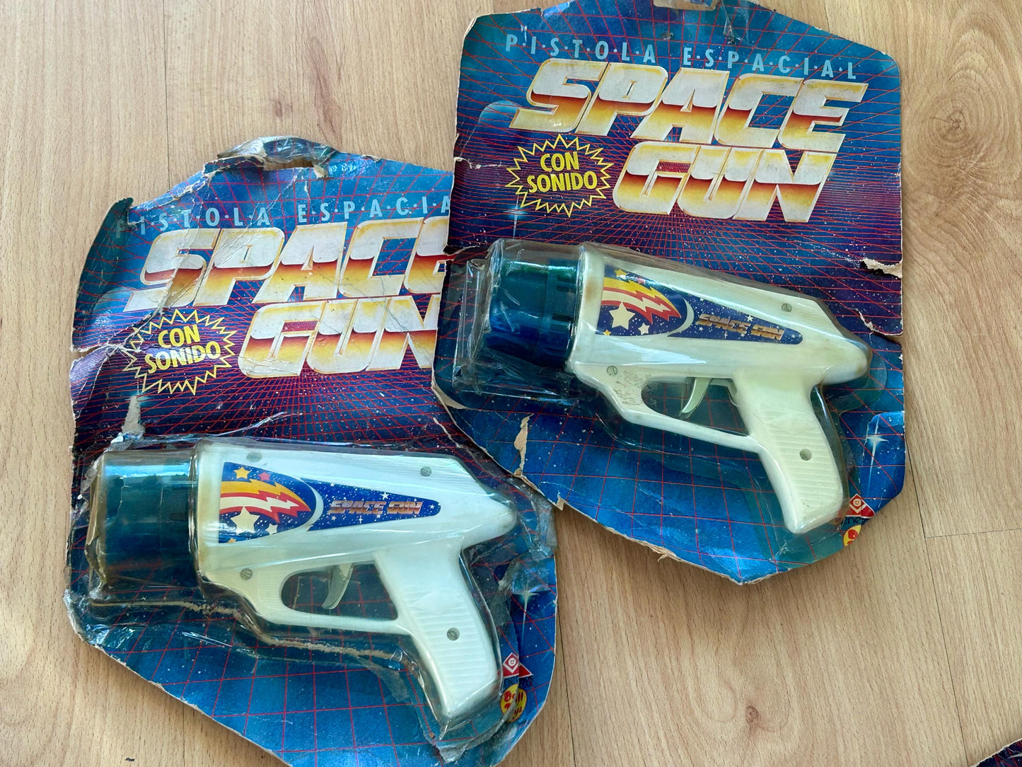 Space Gun · Pistola espacial hojalata años 70s
