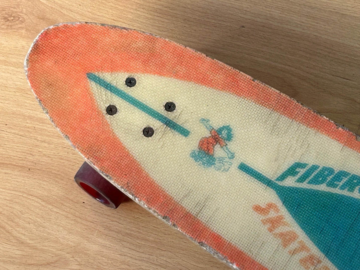 Skateboard fibra de vidrio · Vintage años 70s