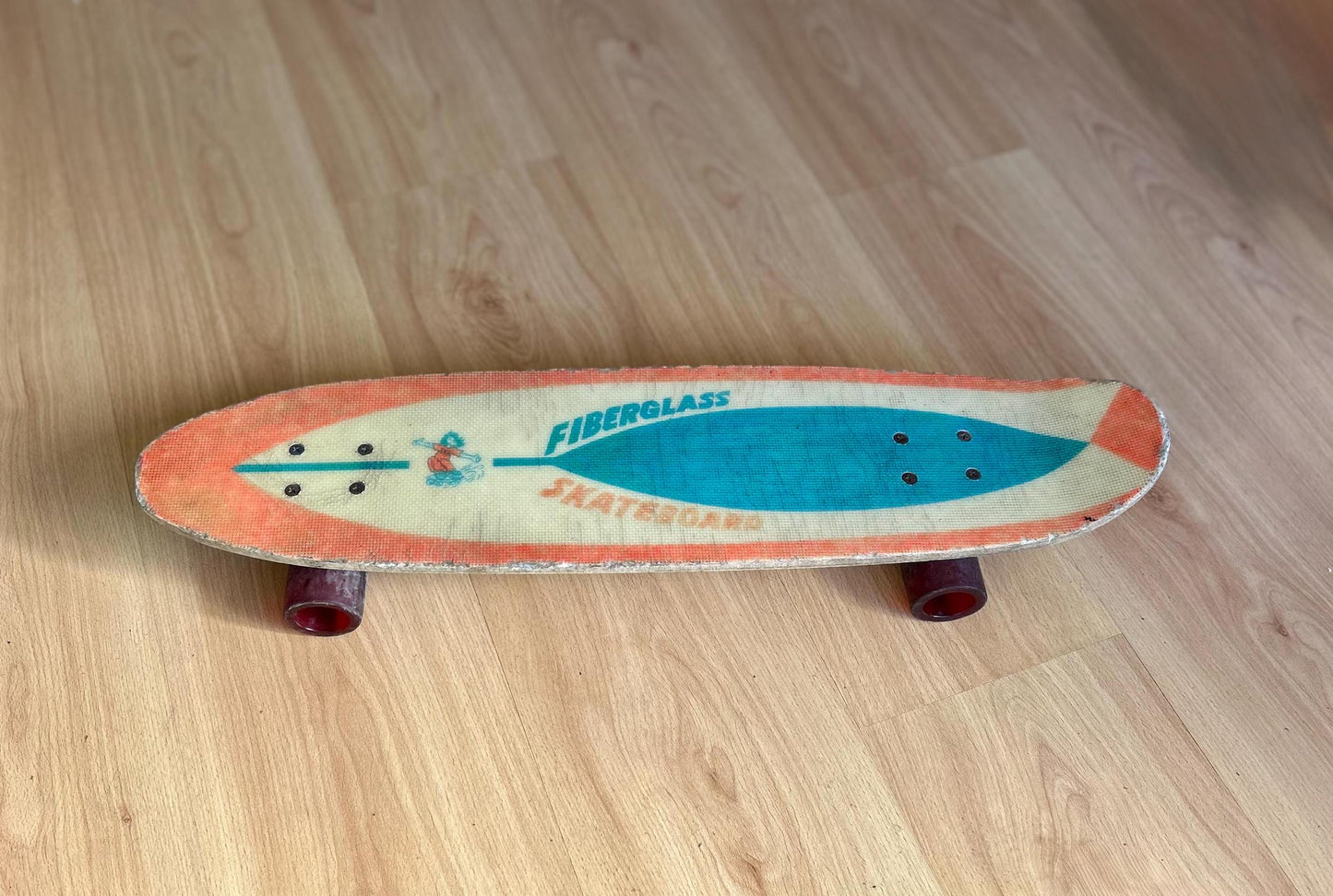 Skateboard fibra de vidrio · Vintage años 70s
