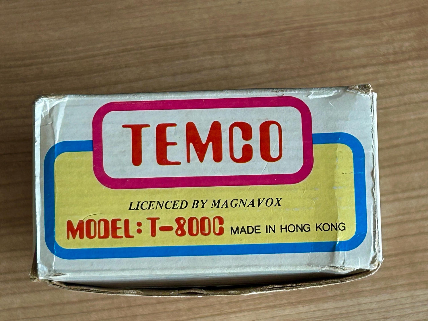 Temco TV Colour Game T-800C · Consola 1979