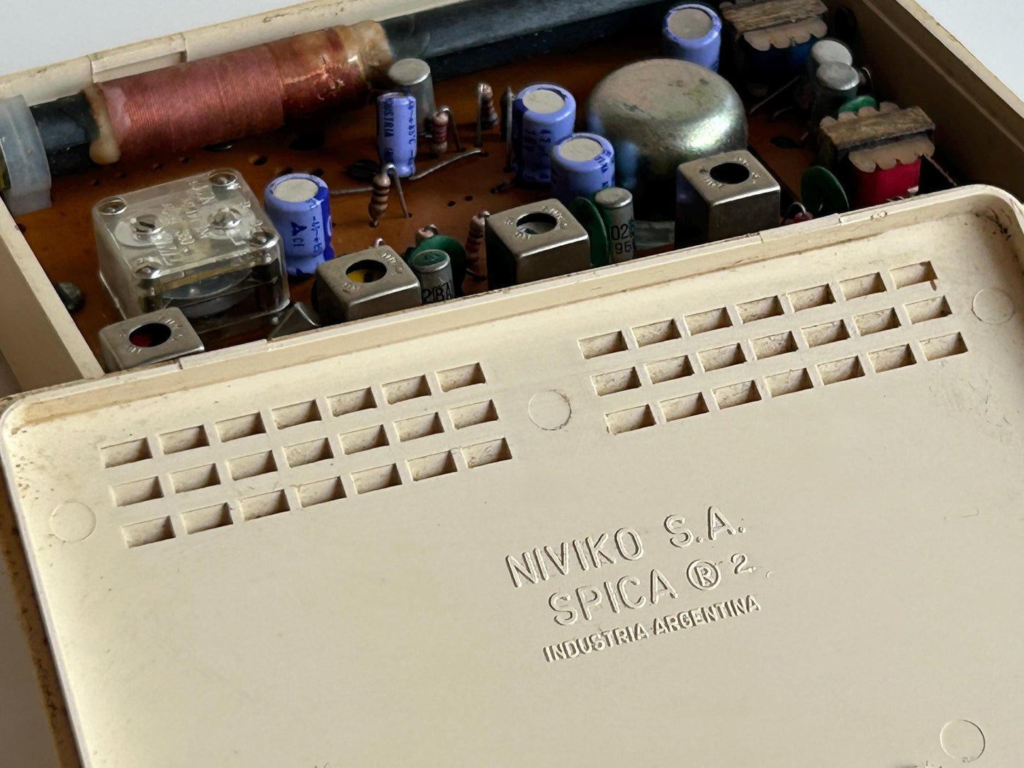 Radio Spica Transistor Six · Argentina años 60s