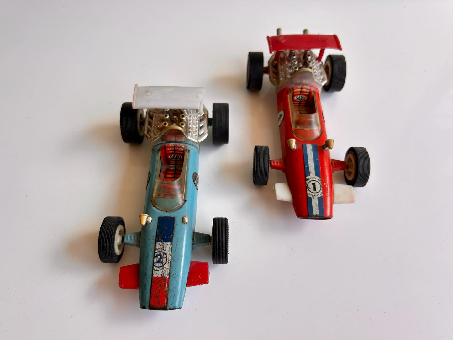 F1 SAXO Argentina · Pareja monoplazas años 60s