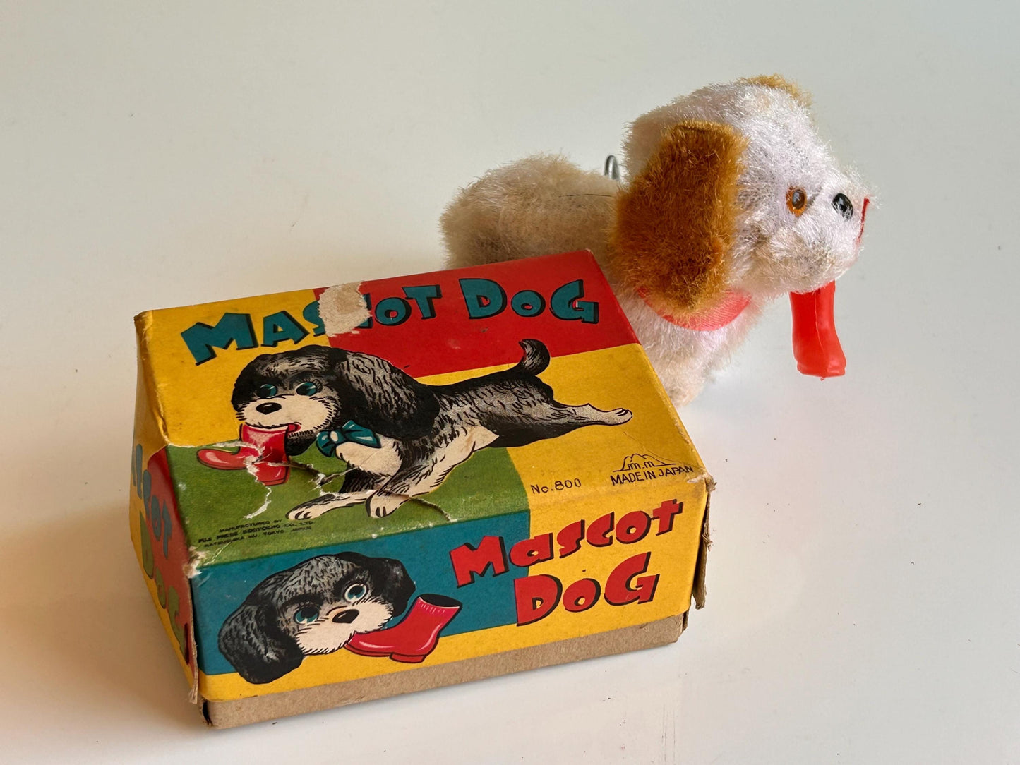 Mascot Dog · Perro a cuerda · Japón años 50s