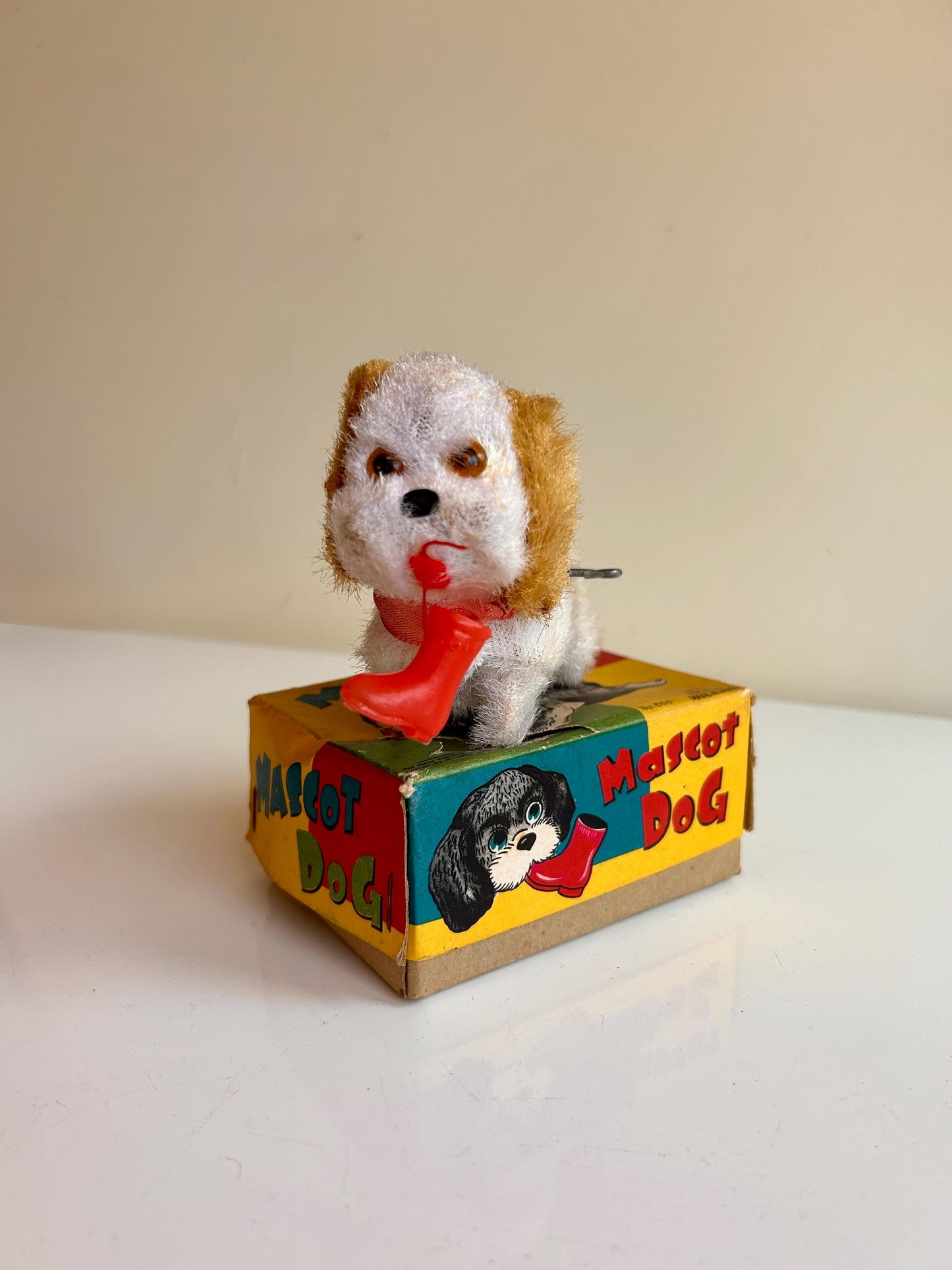 Mascot Dog · Perro a cuerda · Japón años 50s