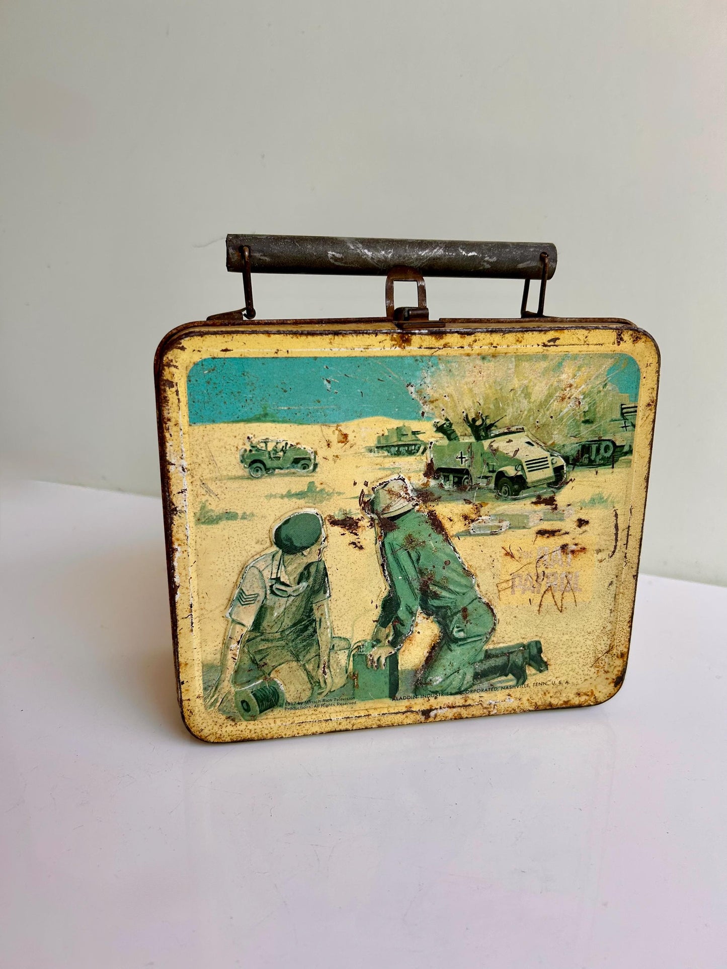 The Rat Patrol · Lunchbox metálica USA 1967