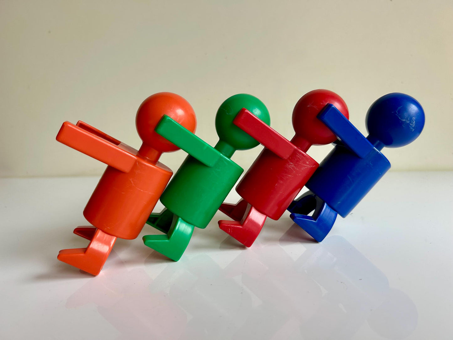Muñecos apilables japoneses · Vintage años 70s